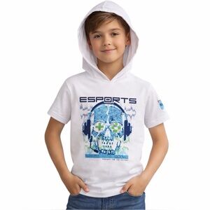 Hooded Gamer Graphic Tee